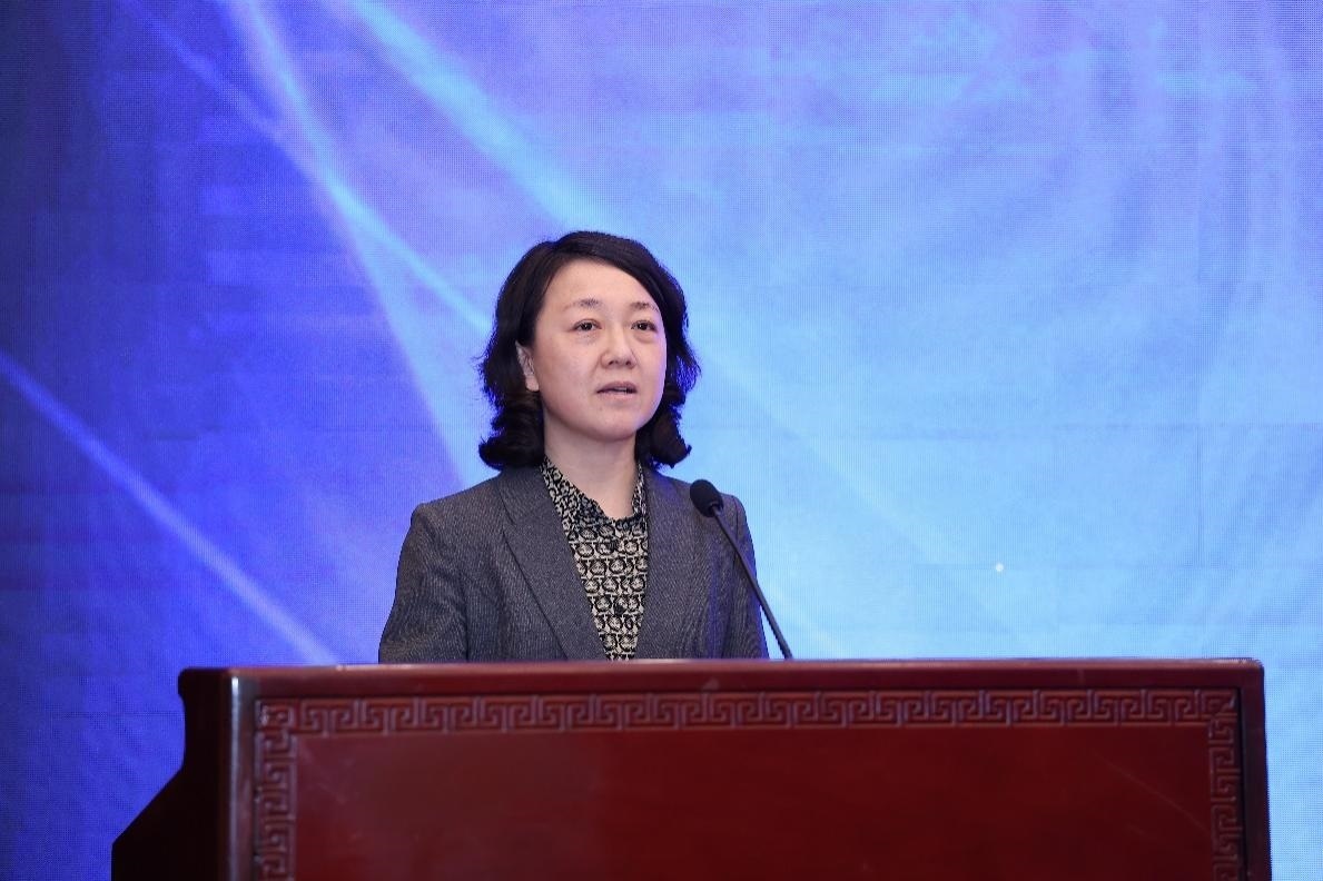 中華全國新聞工作者協(xié)會(huì)黨組成員、書記處書記吳兢致辭。主辦方供圖