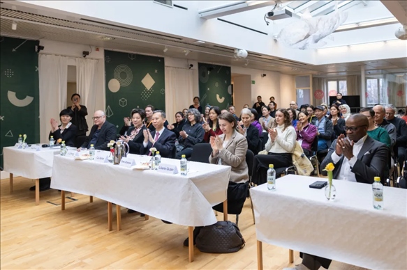 活動現(xiàn)場。中國駐瑞典大使館供圖