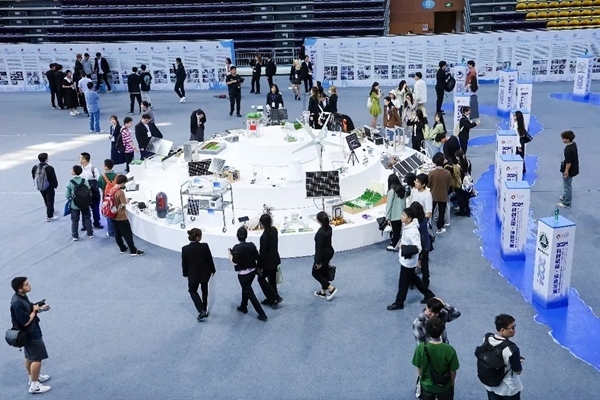 入圍決賽作品成果展。北京建筑大學(xué)供圖