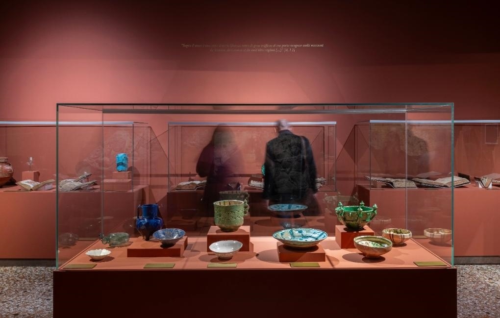 威尼斯總督府“馬可·波羅的世界”展現(xiàn)場。受訪機(jī)構(gòu)供圖