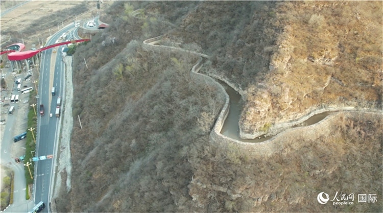 紅旗渠。人民網(wǎng)記者 劉寧攝