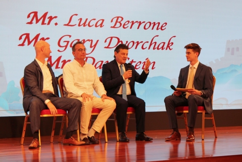 2、在故事分享環(huán)節(jié)，多名友好人士分享他們與中國的故事。 伊莎貝爾·羅德里格斯攝