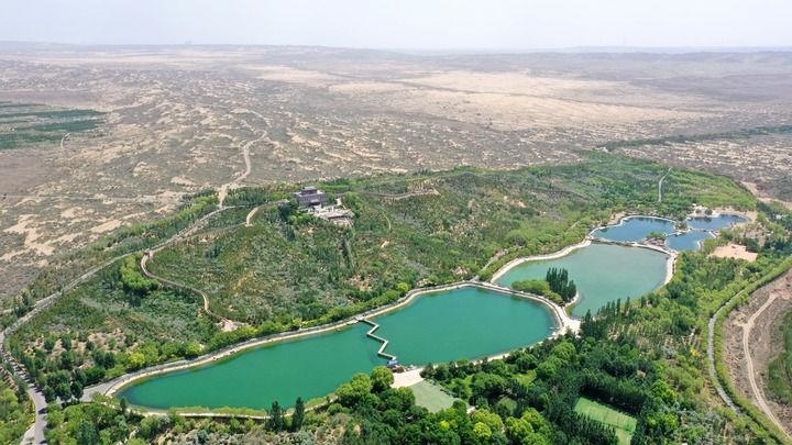 △2023年6月7日，寧夏靈武市白芨灘國(guó)家級(jí)自然保護(hù)區(qū)。
