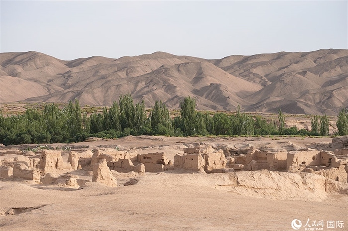 交河故城。人民網(wǎng)記者 張麗婭攝