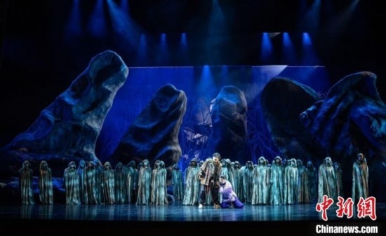 歌劇《原野》劇照。 中國音樂學(xué)院供圖