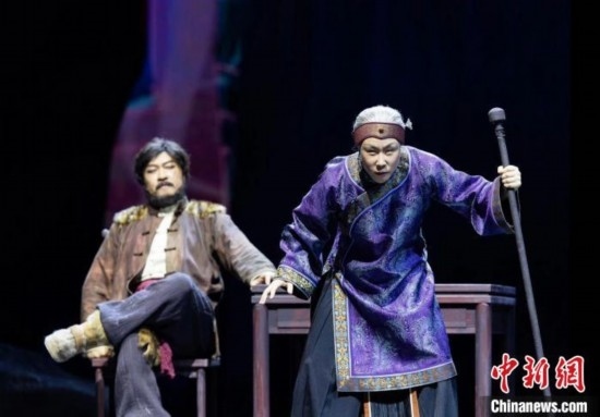 歌劇《原野》劇照。 中國音樂學(xué)院供圖