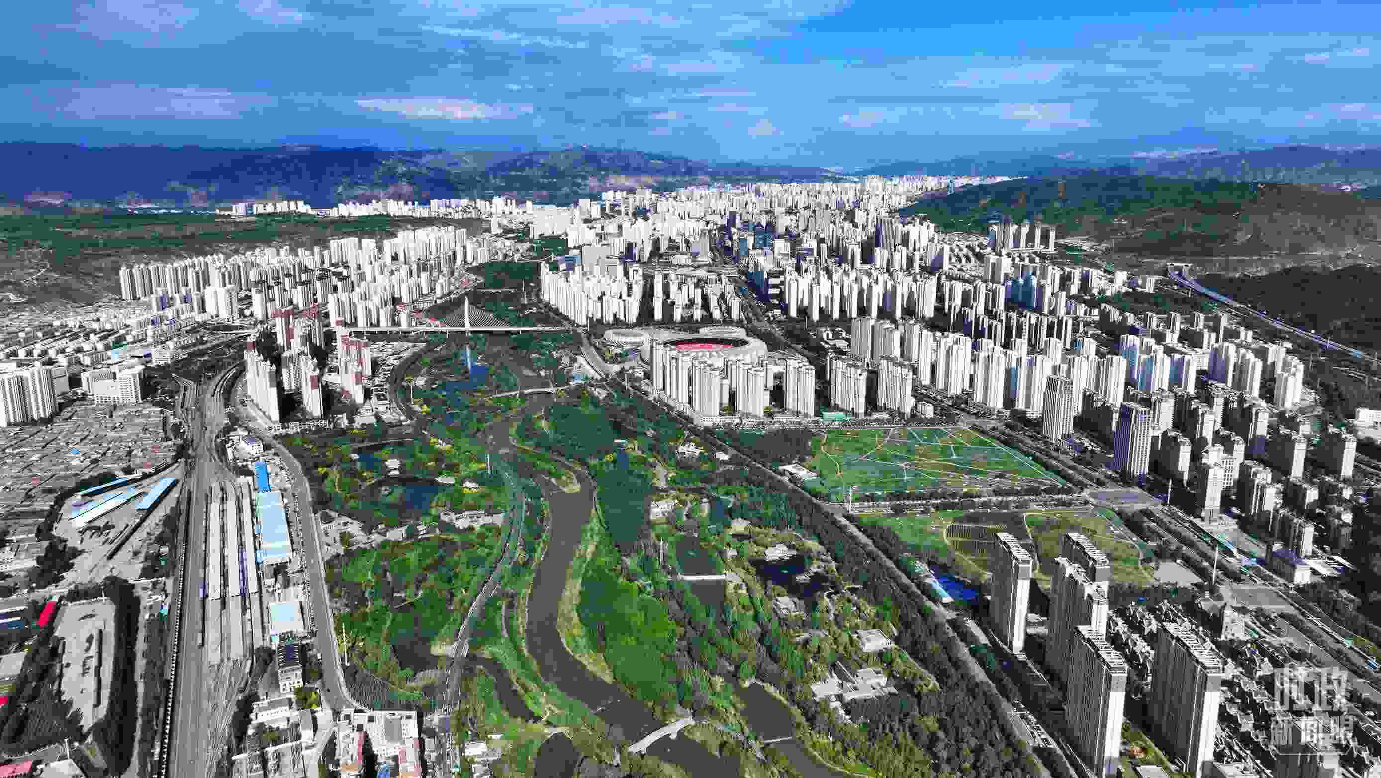 △青海西寧。（總臺央視記者范凱拍攝）