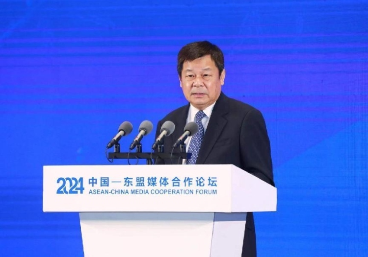 杜占元致辭。中國(guó)外文局供圖