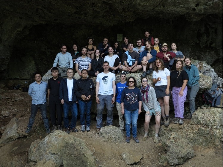 2023年6月，山東大學考古隊與法國波爾多大學開展聯(lián)合考古。山東大學供圖