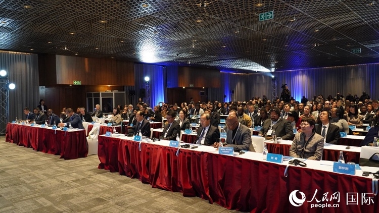 6月26日，北京—南非經(jīng)貿(mào)合作推介洽談會在約翰內(nèi)斯堡成功舉辦。人民網(wǎng) 劉暢攝