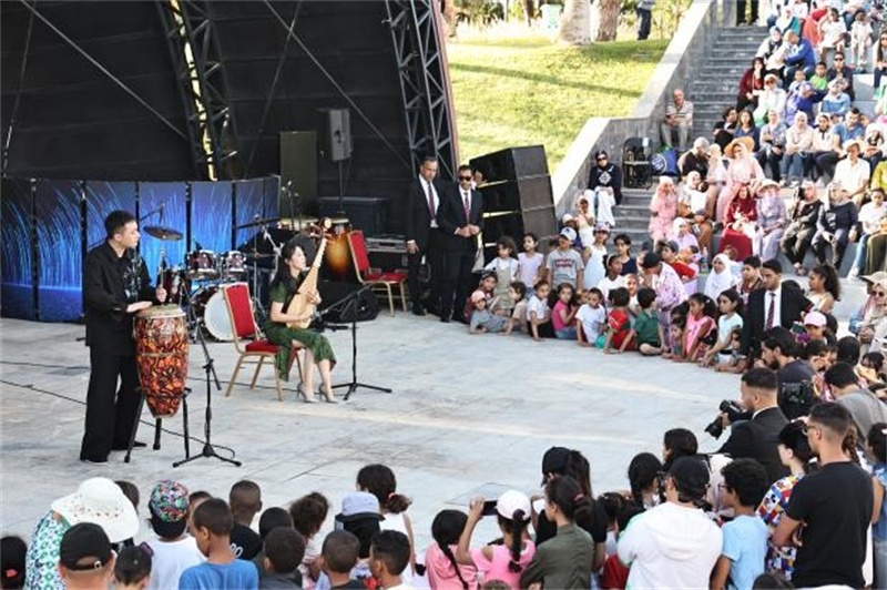 茶文化主題演出場(chǎng)景。拉巴特中國(guó)文化中心供圖