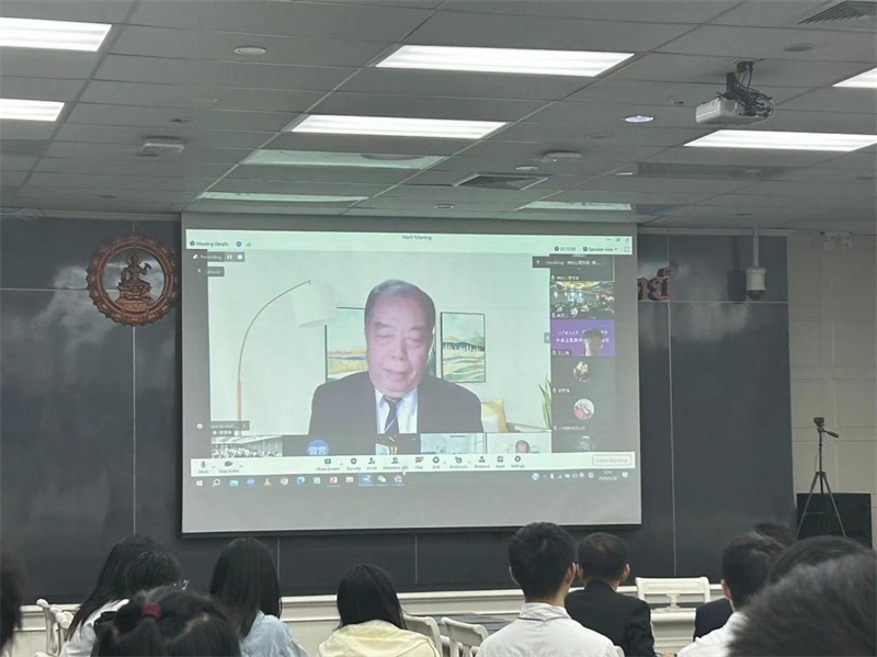 傅增有教授講座。