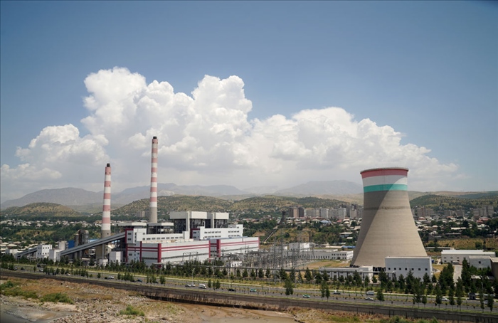 杜尚別2號(hào)熱電廠（2024年6月22日攝）。