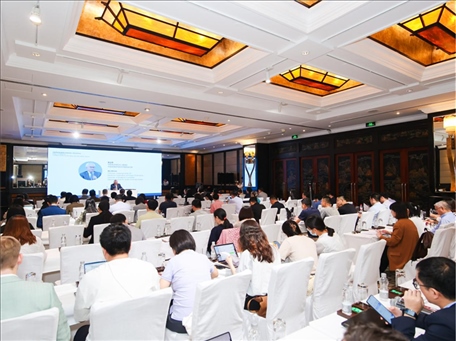 7月11日，由華陽海洋研究中心、中國南海研究院、中國國際法學(xué)會聯(lián)合撰寫的《南海仲裁案裁決再批駁》報告在北京發(fā)布。華陽海洋研究中心供圖