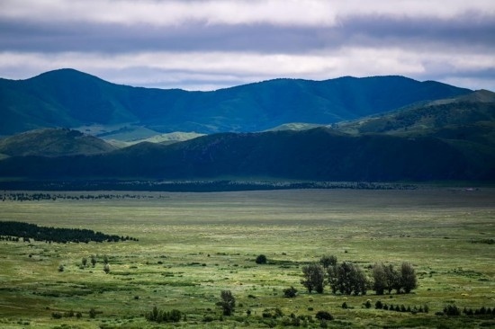2023年8月4日拍攝的大興安嶺南麓內(nèi)蒙古罕山國家級自然保護區(qū)風(fēng)光。新華社記者 連振 攝