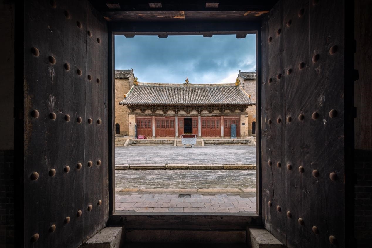 高平市崇明寺一角。蘇唐詩攝