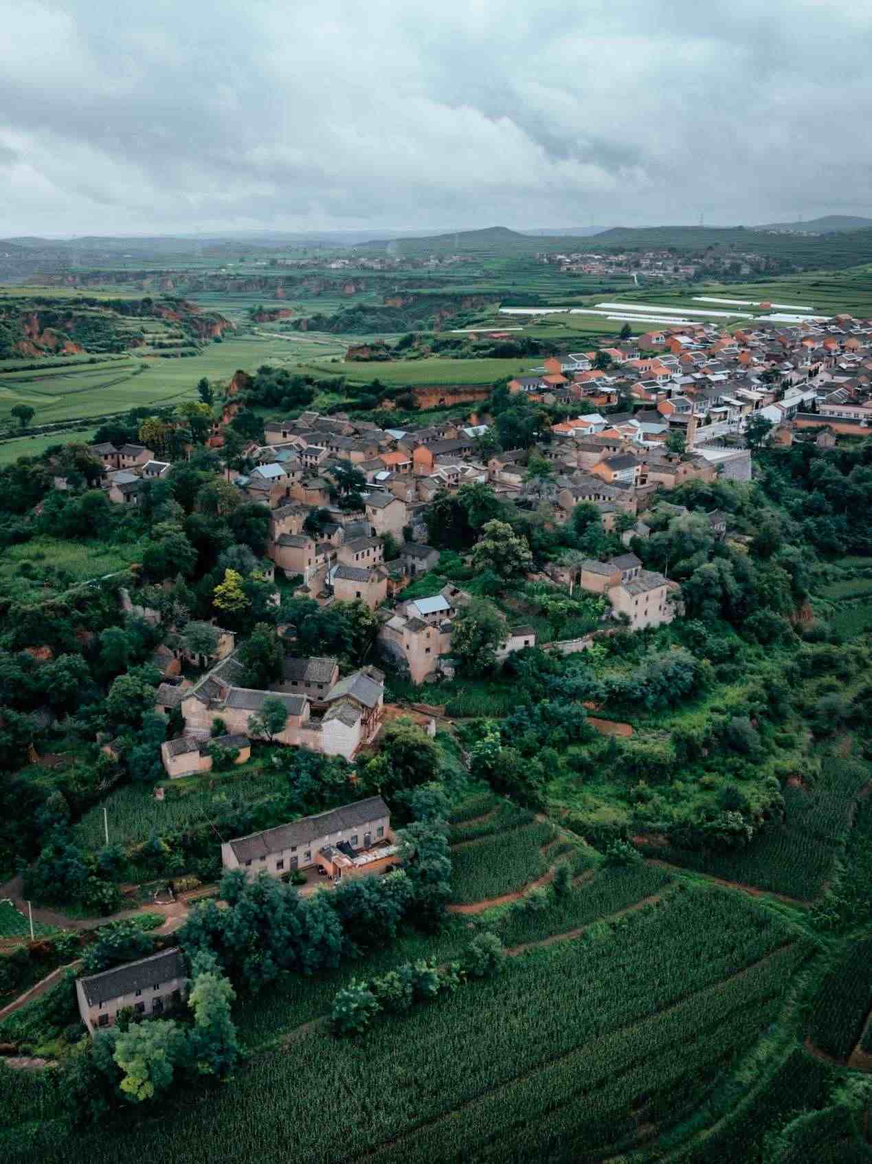 俯瞰永寧寨村。邱活攝