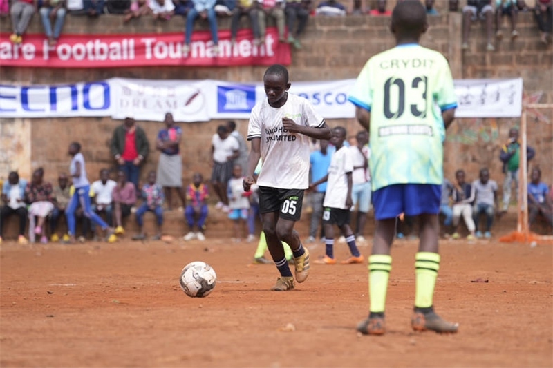 足球比賽現(xiàn)場。主辦方供圖