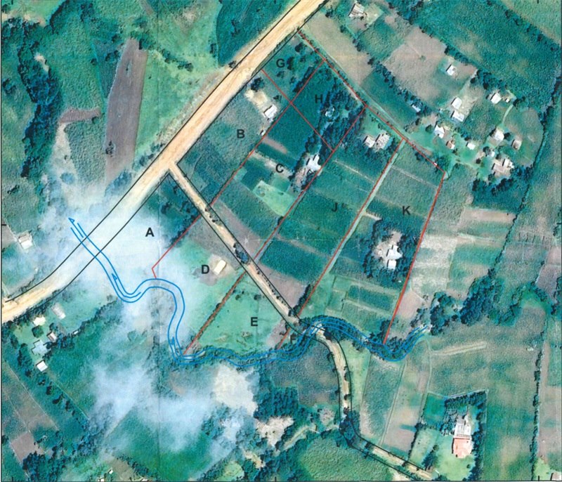 馬拉瓦供水項目平面圖。中鐵十局供圖