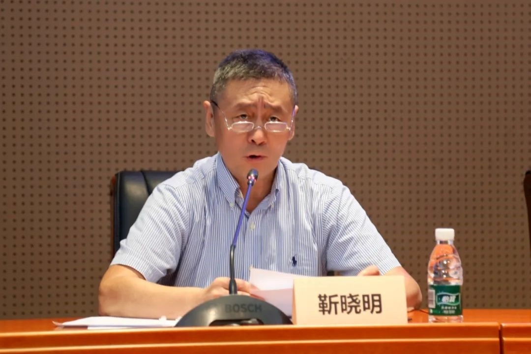 科技外交專(zhuān)家委員會(huì)主任委員、科技部國(guó)際合作司原司長(zhǎng)靳曉明致辭。主辦方供圖