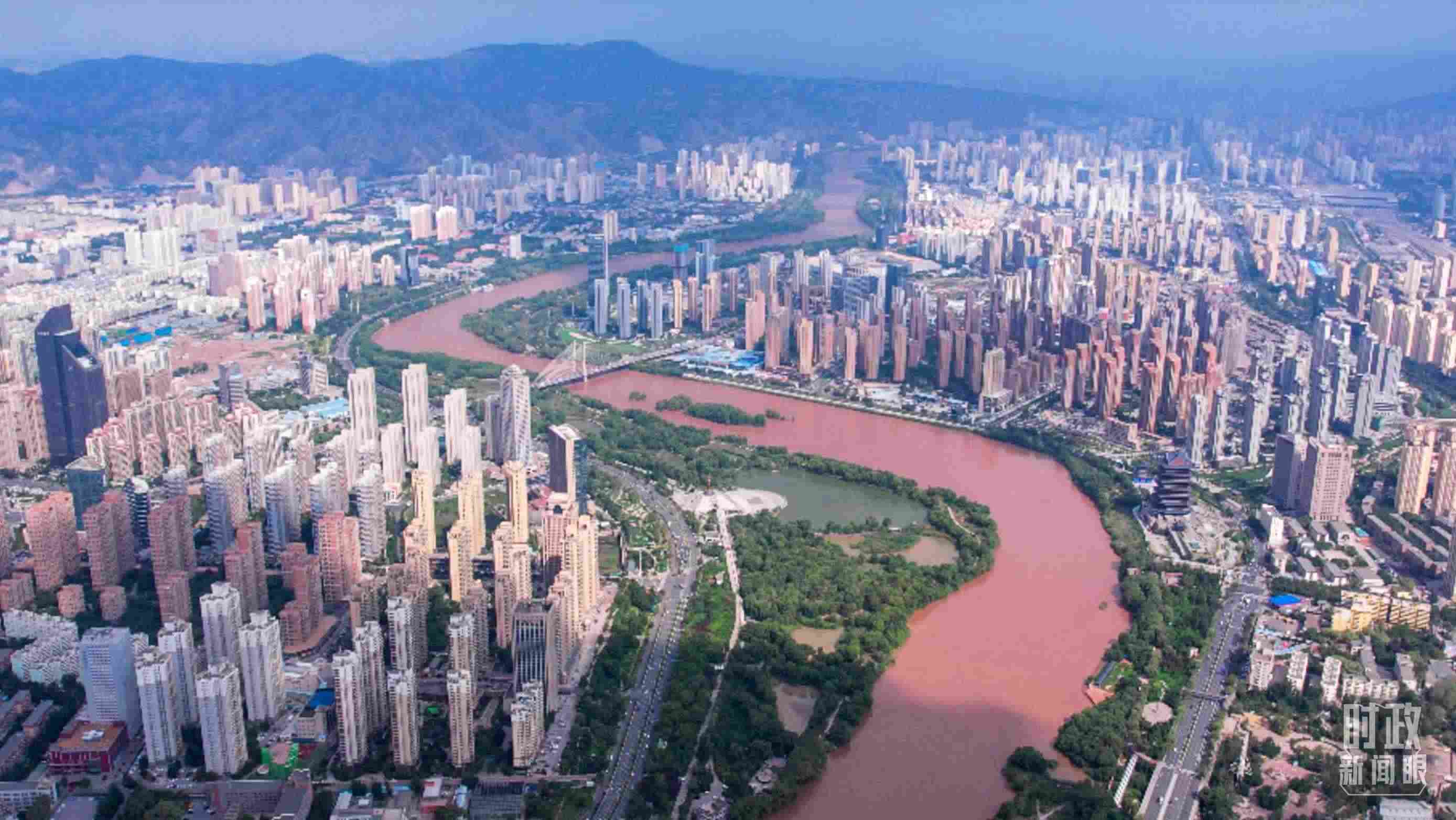 △蘭州。（總臺(tái)央視記者范凱拍攝）