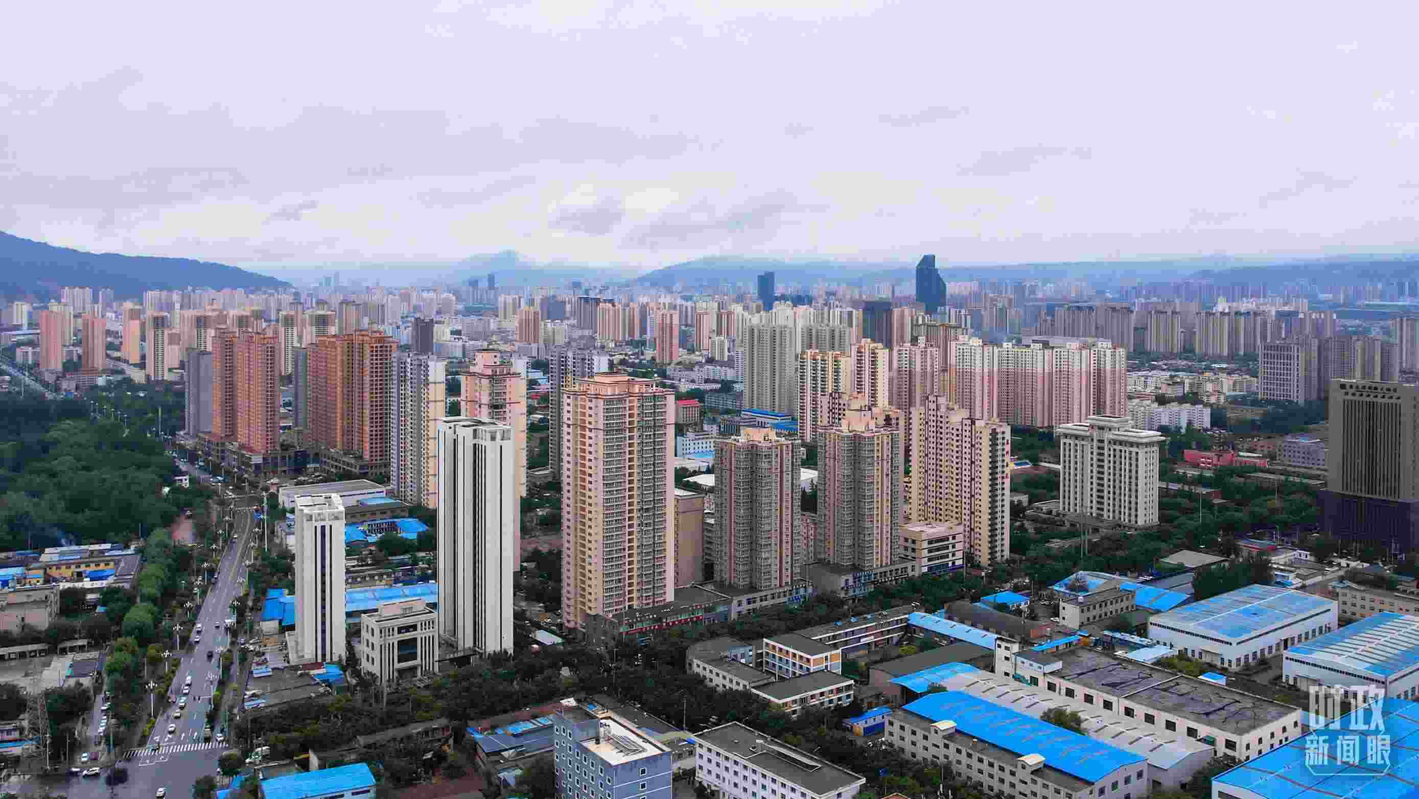 △蘭州。（總臺(tái)記者馬凌峰拍攝）