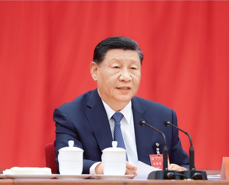 中國共產(chǎn)黨第二十屆中央委員會第三次全體會議，于2024年7月15日至18日在北京舉行。中央委員會總書記習近平作重要講話。 新華社記者 鞠鵬/攝