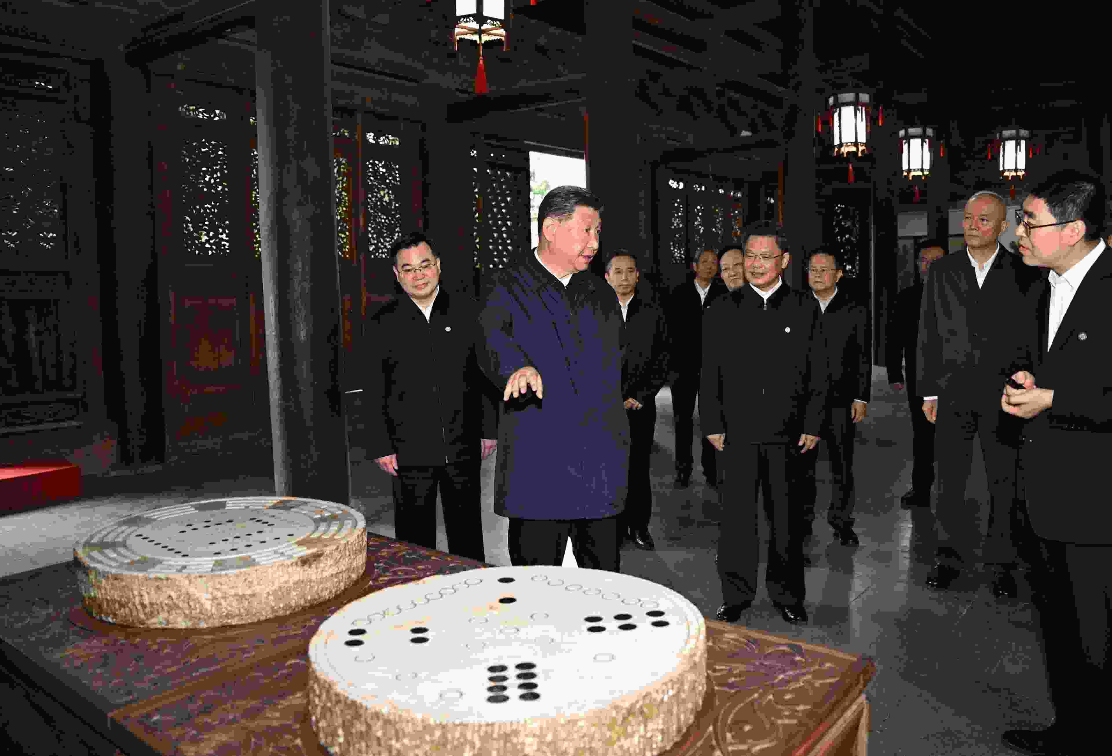 2024年9月10日，習(xí)近平總書記在甘肅天水考察了全國重點(diǎn)文物保護(hù)單位伏羲廟。