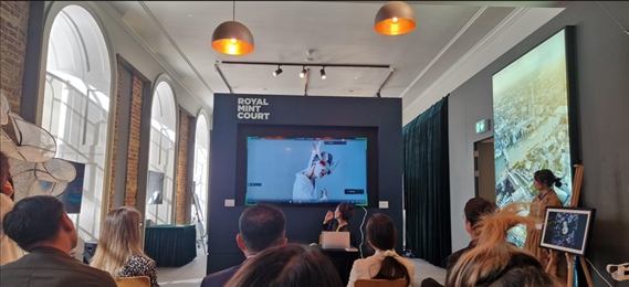 中英青年數(shù)字創(chuàng)意產(chǎn)學(xué)交流會(huì)現(xiàn)場(chǎng)。逸麟 攝