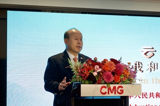 中國駐澳大利亞大使肖千出席活動并致辭。張舒惠攝