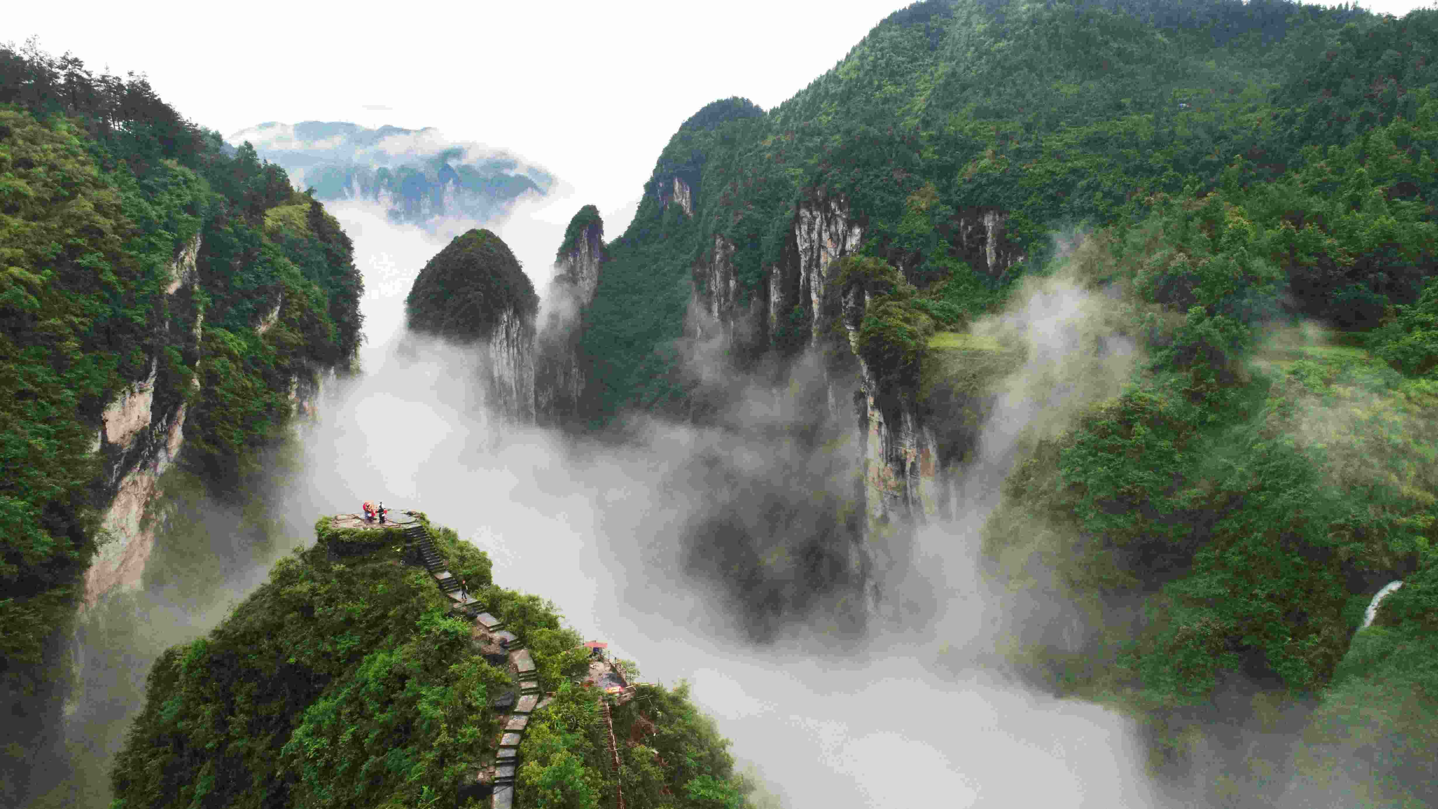湖南矮寨國(guó)家森林公園。受訪者供圖