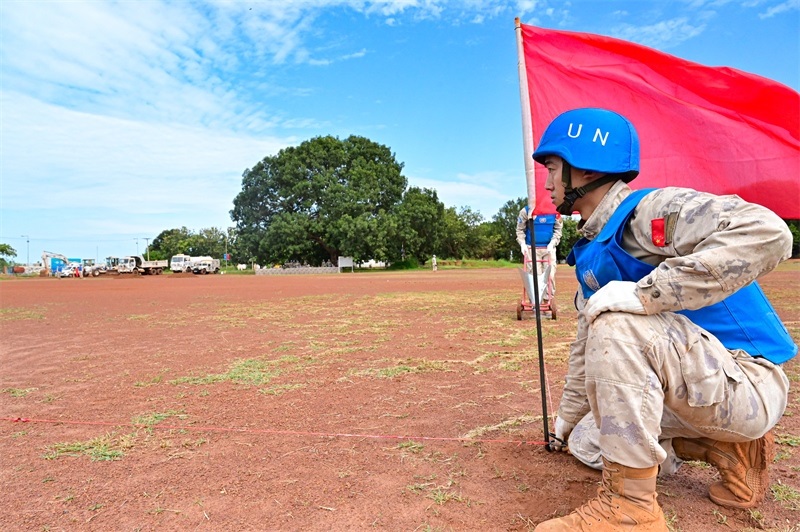 圖5-標定作業(yè)區(qū)域點位(孫千攝)
