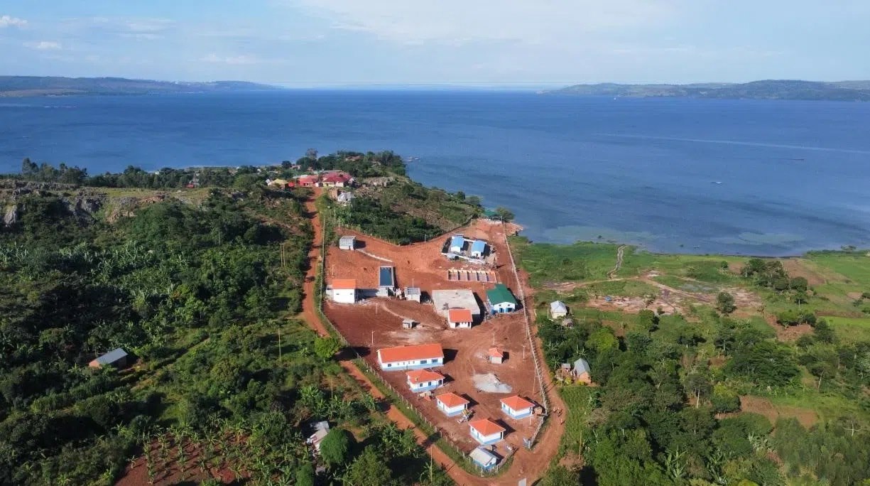 烏干達(dá)布伊奎供水項(xiàng)目建設(shè)完成。中鐵十局非洲公司供圖