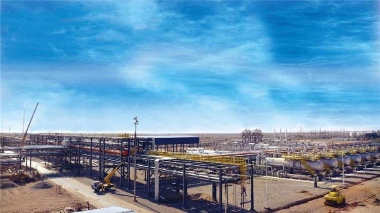 油田廠區(qū)一景。中國海油供圖