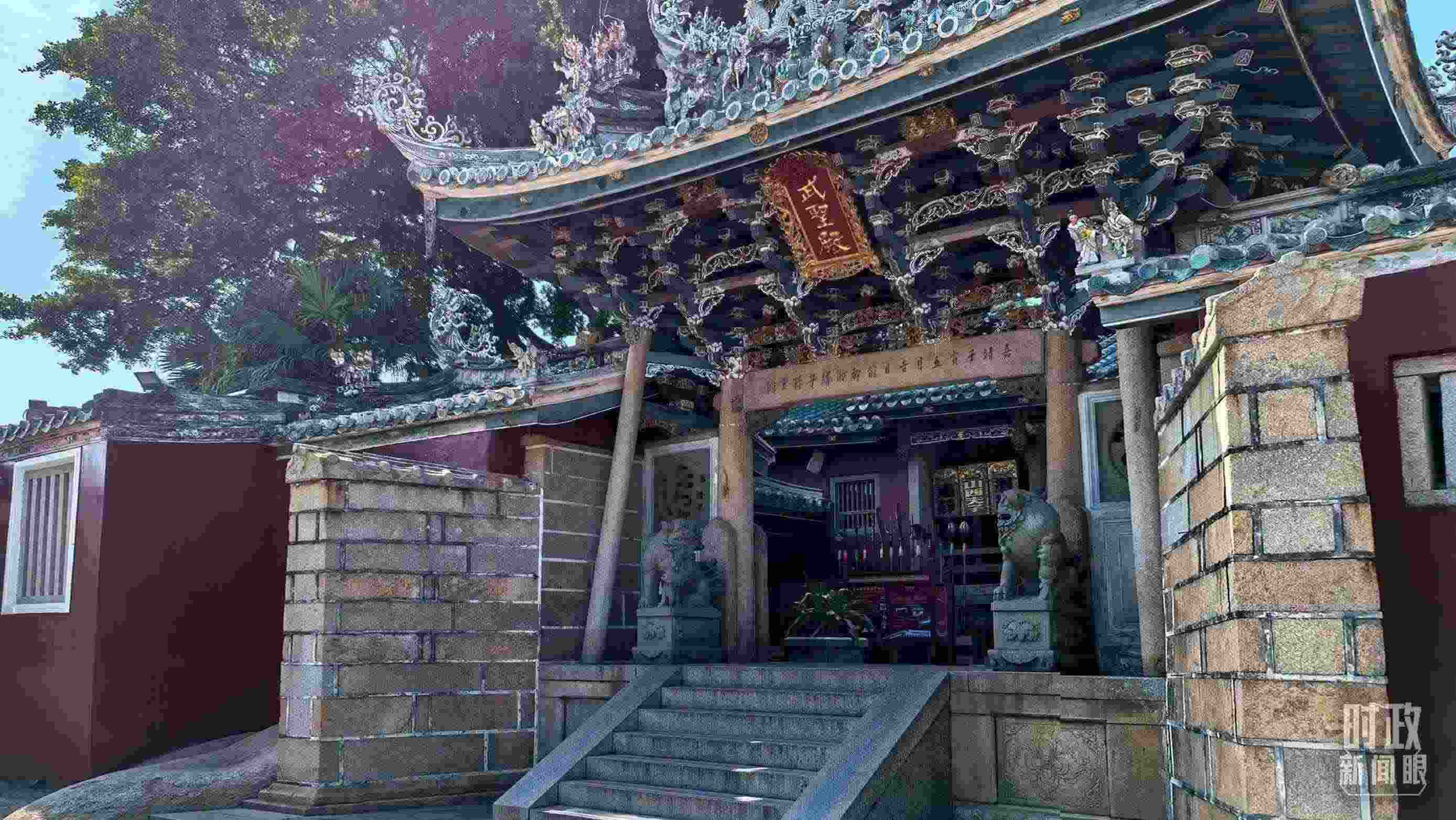 △關(guān)帝文化產(chǎn)業(yè)園。（總臺(tái)央視記者陸泓宇拍攝）