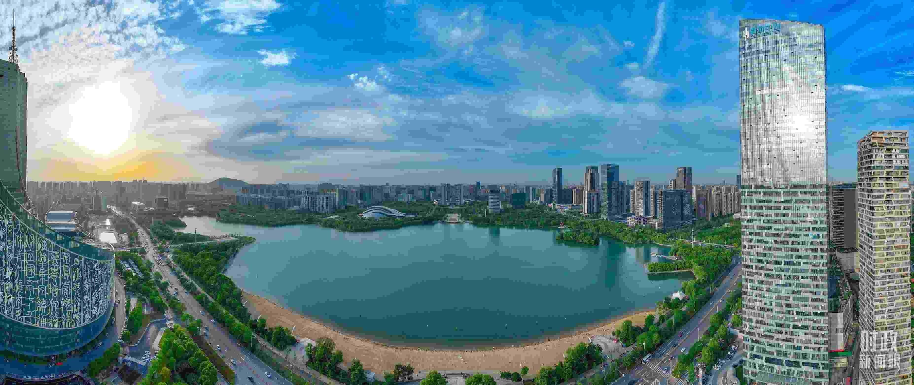 △安徽省合肥市。（合肥市蜀山區(qū)融媒體中心葛慶釗供圖）