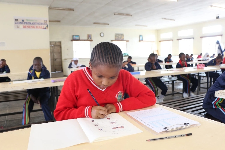 考場現(xiàn)場。埃格頓大學(xué)孔子學(xué)院供圖