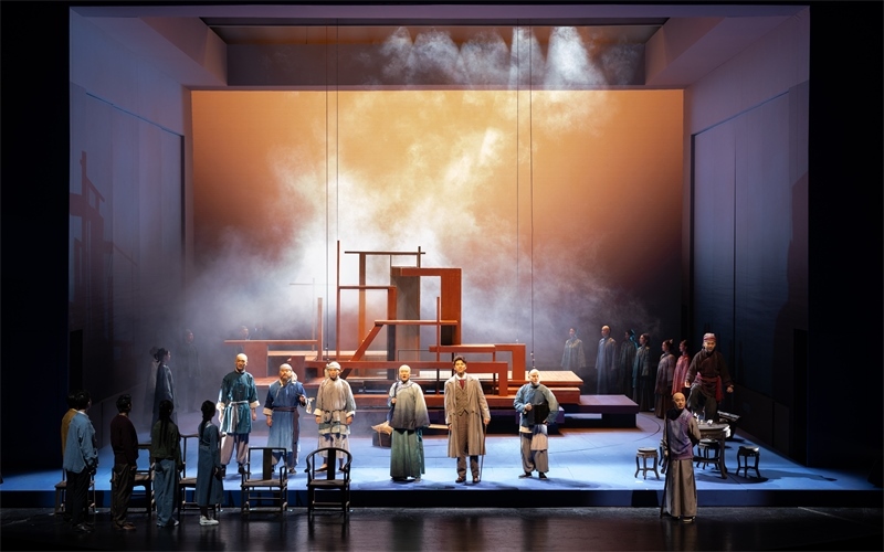 《北上》劇照。中國(guó)國(guó)家話劇院供圖