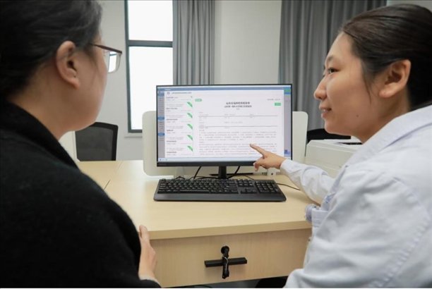 區(qū)域檢查檢驗(yàn)結(jié)果互認(rèn)給群眾帶來(lái)便利。圖片來(lái)源：山東第一醫(yī)科大學(xué)第二附屬醫(yī)院