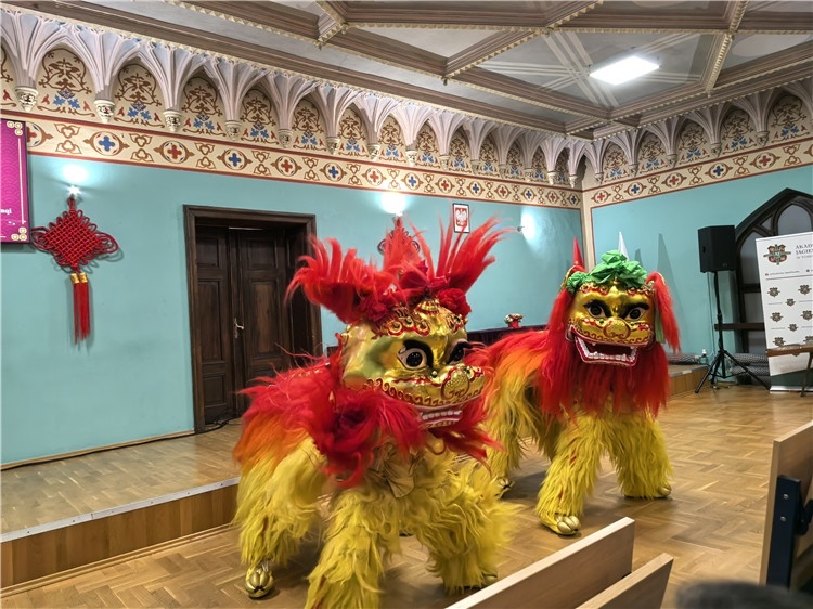 托倫雅蓋隆學院禮堂巡演現(xiàn)場。主辦方供圖。