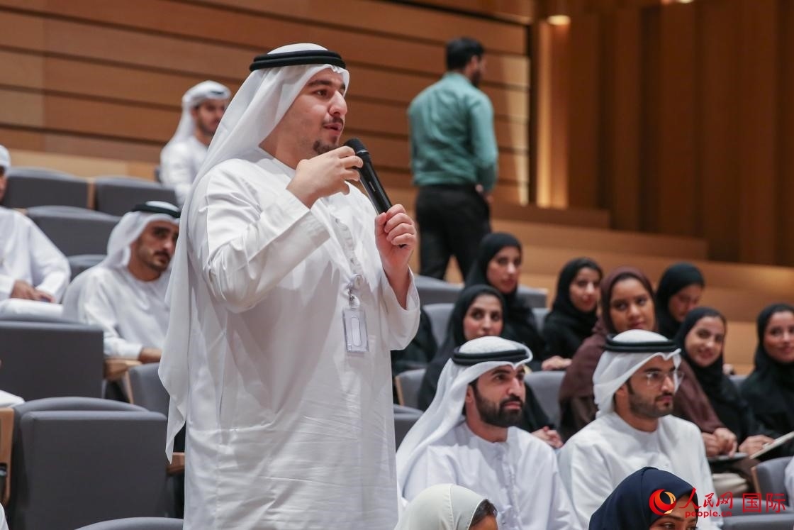 觀眾提問。人民網(wǎng) 塔里克·易卜拉欣攝