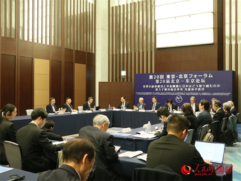 和平秩序分論壇現(xiàn)場(chǎng)。人民網(wǎng) 許可攝