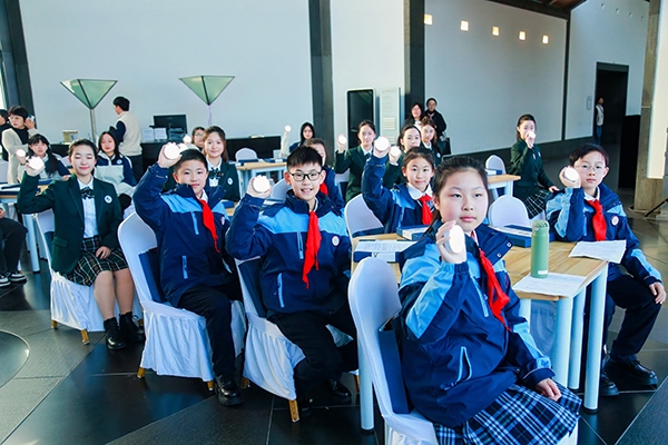 首屆全國“博物館里的大思政課”示范交流活動。學(xué)校供圖