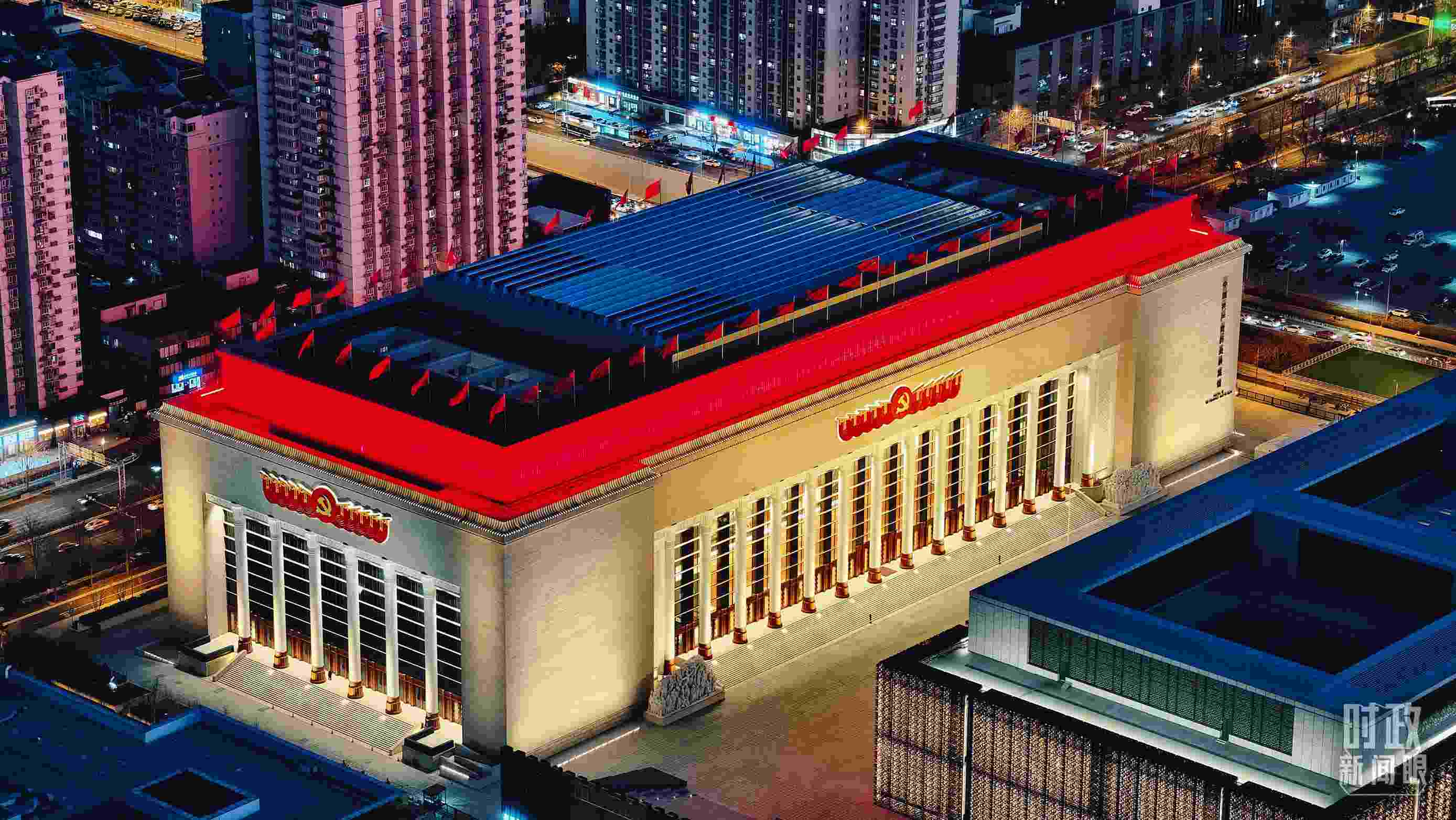 △中國共產(chǎn)黨歷史展覽館。（總臺央視記者張宇拍攝）