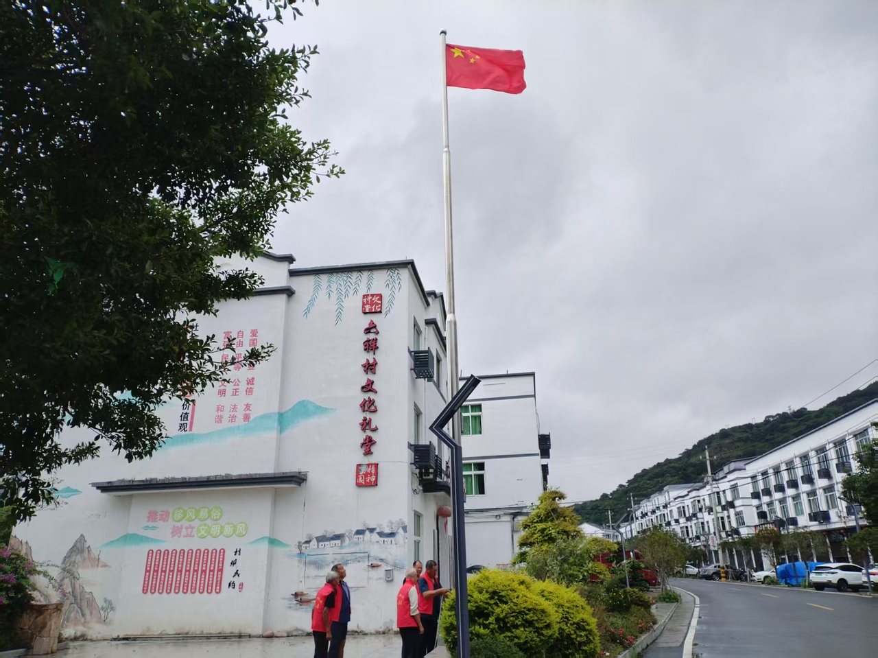 永興村一景（永興現(xiàn)為六祥行政村下的自然村之一）。蒼南縣金鄉(xiāng)鎮(zhèn) 供圖