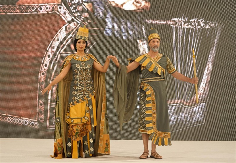 伊拉克時(shí)尚館舉辦的時(shí)裝展。伊拉克時(shí)尚館供圖