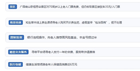 網(wǎng)友在“人民投訴”平臺反映涉銀發(fā)消費相關(guān)糾紛。（“人民投訴”用戶投訴截圖）