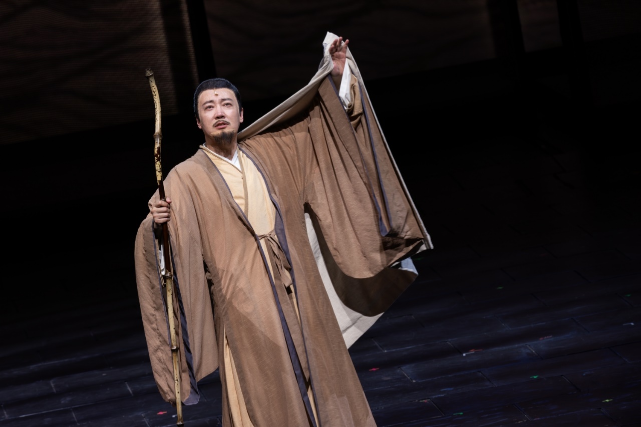 《蘇堤春曉》演出現(xiàn)場。國家話劇院供圖