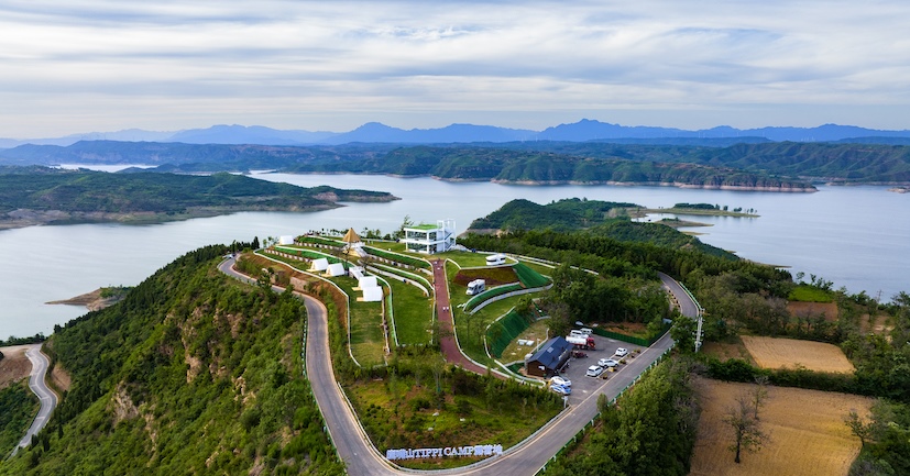 鷹嘴山全景圖。主辦方供圖