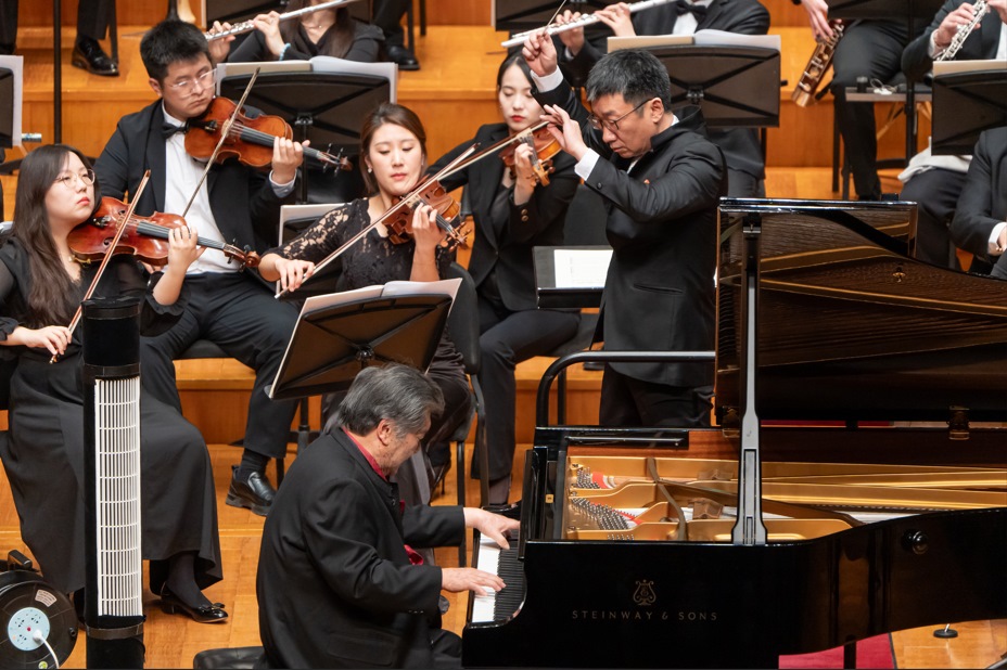 音樂會(huì)現(xiàn)場(chǎng)。學(xué)校供圖